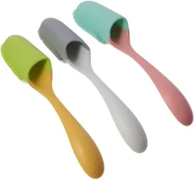 3PCS Practical Dog Teeth Cleaning Kit, Durable Efficient Cleaning, Pet Ergonomic Handle Design Finger Toothbrush Kit