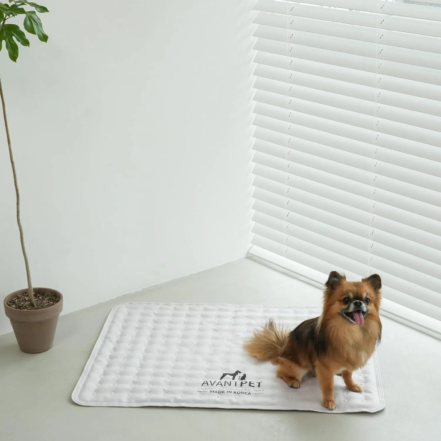AVANTPET Cool Gel Reversible Comfortable Pet Cooling mat for Cats and Dogs, Pressure Activated, Non-Toxic Gel, Easy to Clean, Water Proof (Large, Grey)