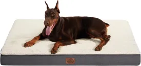 Bedsure XXL Dog Bed for Large Dogs - Orthopedic Waterproof Giant Pet Beds with Removable Washable Cover, Jumbo Egg Crate Foam Mat, Suitable for Pet Up to 150 lbs