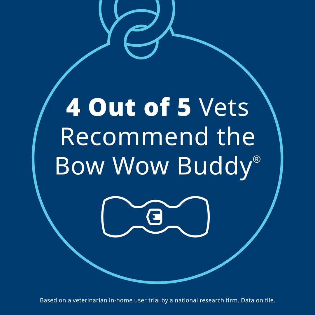 Bow Wow Labs Buddy Safety Device | Newly Redesigned Bully Stick Holder for Dogs | Made in The USA | Dishwasher Safe (S)