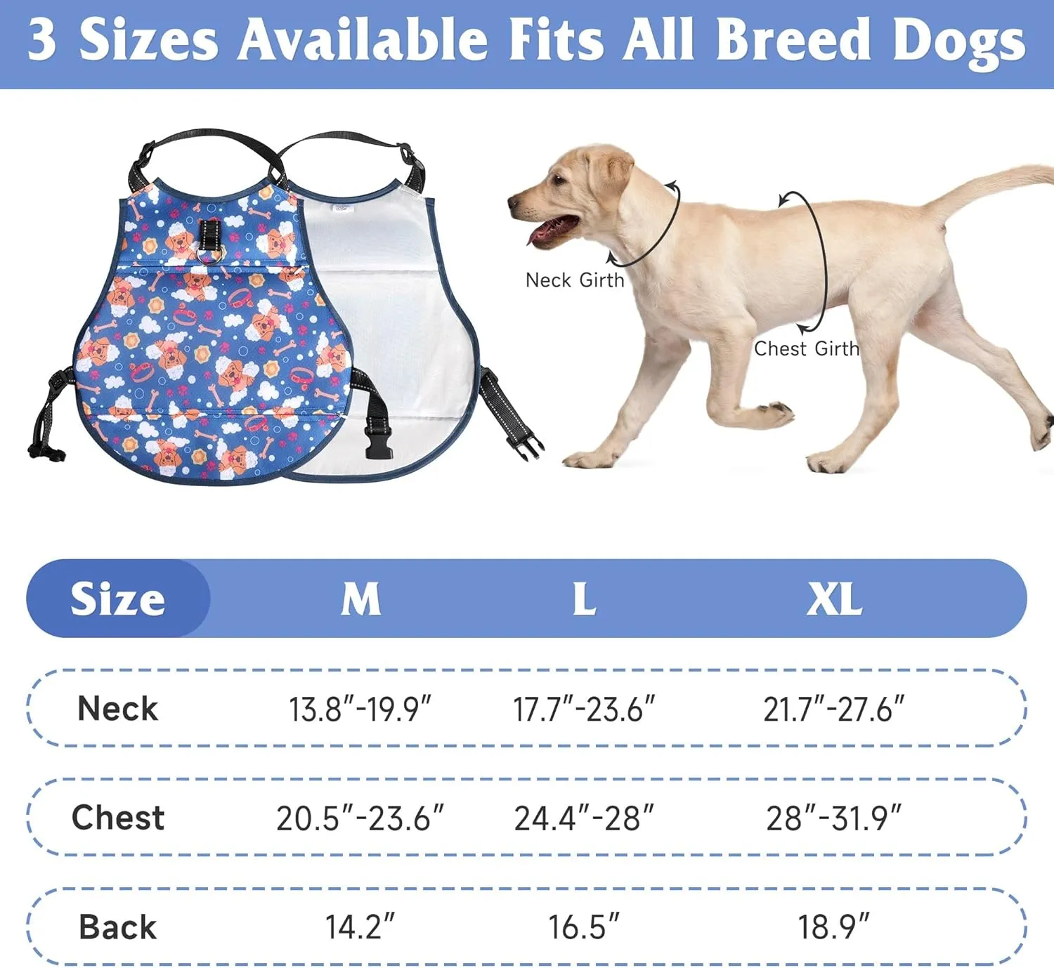 Brand Dog Cooling Jacket, Mesh Ice Vest for Dogs - Adjustable Straps
