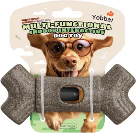Bully Stick Holder for Large Dogs 55  lbs - Heavy Duty Chew Toy & Anti-Choking Safety Device | BPA-Free, Dishwasher Safe Dog Treat Holder for Aggressive Chewers