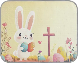 Cartoon Easter Cute Bunny Colorful Egg Summer Cooling Gel mat for Dogs Self Cooling beds for Outdoor Cats for cat Outdoor pet Summer tapete refrescante para mascotas M