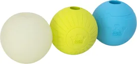 Chew King Glowing Fetch Ball, Dog Ball Toys, 2.5" Combo