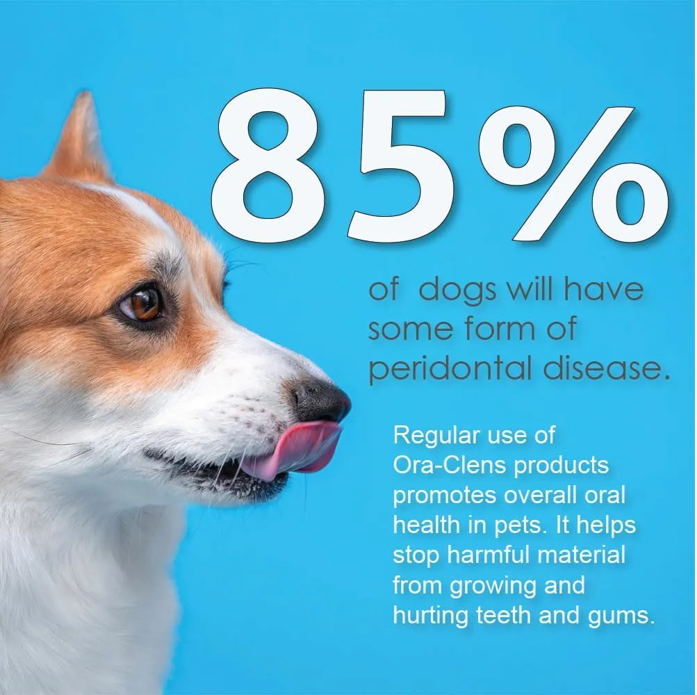 Dog & Cat Oral Hygiene Rinse Effectively Reduces Plaque, freshens Breath, and eliminates Bad Breath and Dental Plaque at The Source (8 fl oz)