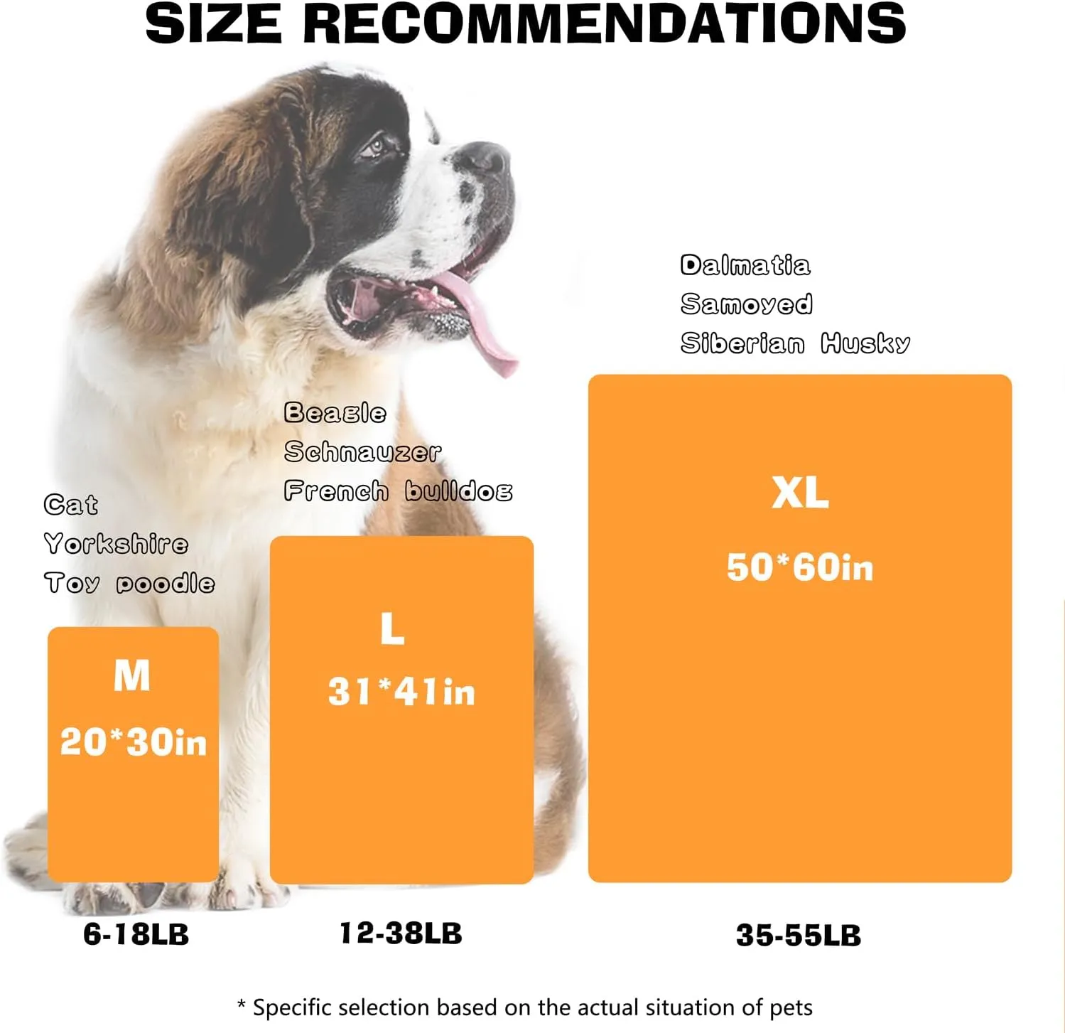 Dog Blankets for Large Dogs, 1 Pc Dog Blanket Washable, Soft Fluffy Flannel Pet Blanket Mat Cover for Bed Couch, Cute Print Puppy Blanket 60" x 50"