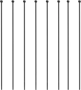 Dog Playpen Stakes, Accessories Replacing The Metal Posts of Pet Enclosures for Indoor Outdoor RV Puppy Medium Dogs Play Pens (40 inch, 8)