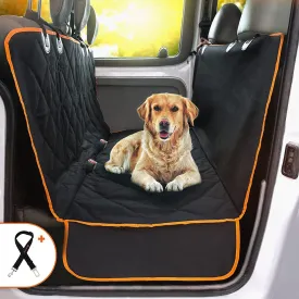 Doggie World Dog Car Seat Cover for Back Seat for Cars & SUVs - Durable Pet Car Seat Cover Backseat Protector, Nonslip Dog Hammock for Car, Waterproof Scratchproof Rear Seat Cover Against Dirt, Fur