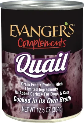 Evanger's Grain-Free Quail for Dogs & Cats