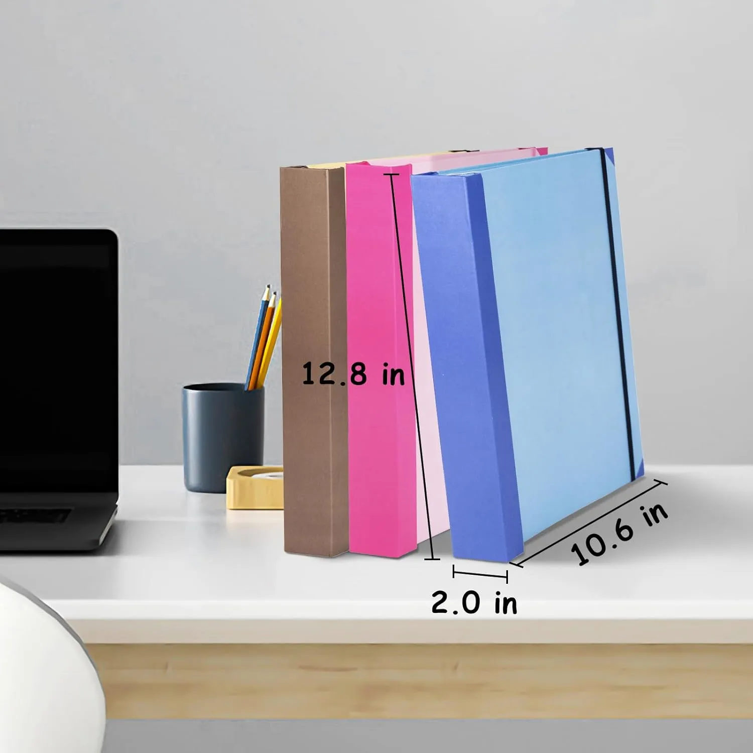Folio Document Organizer, Folio Folders with Pockets, Family Important Document Organizer Binder, Life Binder Organizer Kit for Documents
