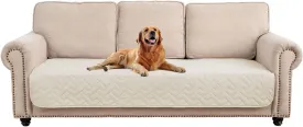 fuguitex Waterproof Dog Bed Cover Couch Cover for Pet Anti-Slip Cat Mat Pet Pad Blanket for Sofa Chair Recliner Bed Furniture Protrctor