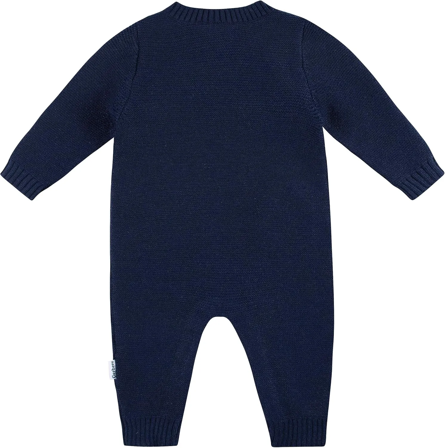 Gerber baby-boys Sweater Knit Romper Jumpsuit
