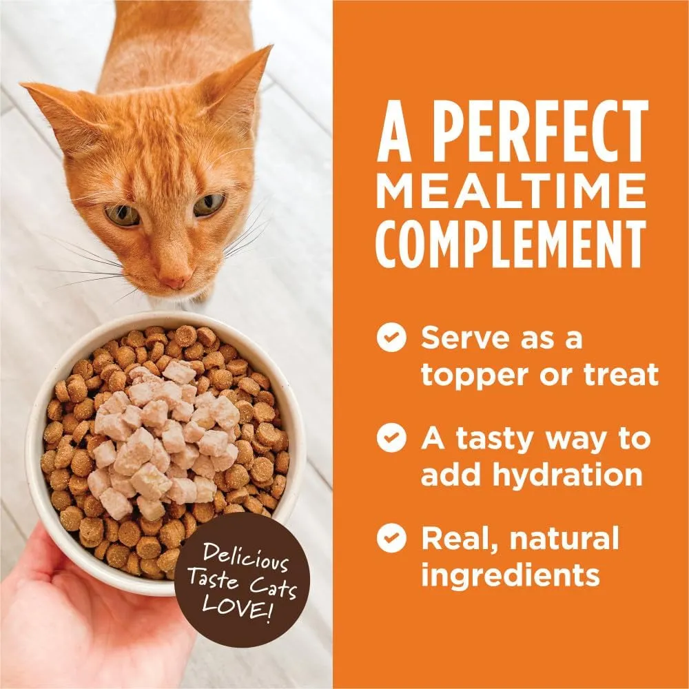 Instinct Healthy Cravings Natural Wet Cat Food Topper, Grain Free Recipe - Real Salmon, 3 oz. Pouches (Pack of 24)