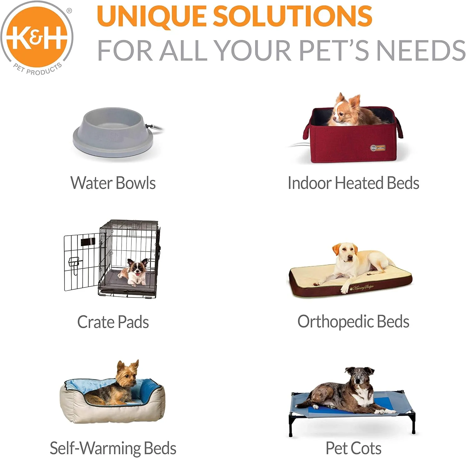 K&H Pet Products Dog Cot Replacement Cover, Designed to fit K&H XL Pet Cots (Sold Separately), Indoor Outdoor, Breathable Cooling Mesh Center, Machine Washable - Extra-Large 50 X 32in Gray
