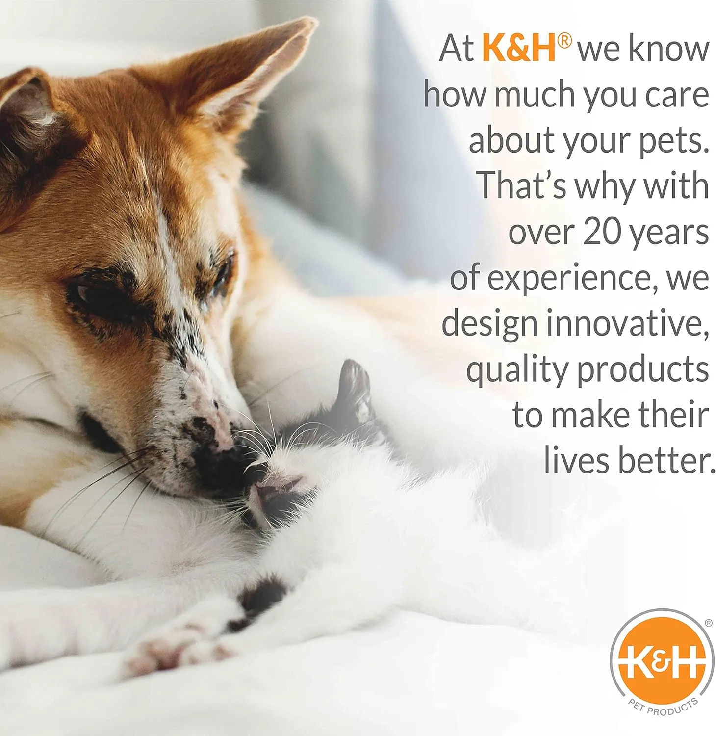 K&H Pet Products Dog Cot Replacement Cover, Designed to fit K&H XL Pet Cots (Sold Separately), Indoor Outdoor, Breathable Cooling Mesh Center, Machine Washable - Extra-Large 50 X 32in Gray