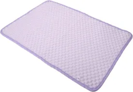 KESYOO Pet Cooling Mat for Dogs Cats Keep Cool in Summer Puppy Self Dog Cooling Mats for Kennel Crates and Beds Washable Dog Cooling Pad Blanket Ice Silk Sleeping Pad Blanket Purple