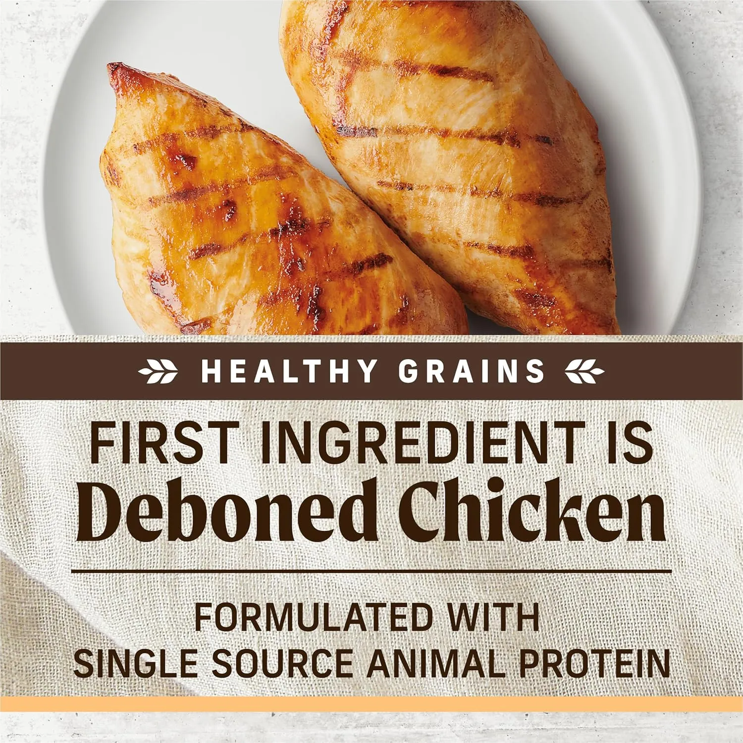 Merrick Limited Ingredient Diet Premium and Natural Kibble with Healthy Grains Chicken and Brown Rice Dog Food - 22.0 lb. Bag