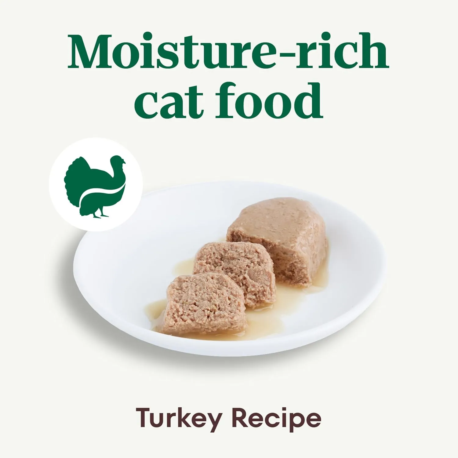 Nutro Perfect Portions Wet Cat Food Pat Turkey Recipe, 2.64 oz. Twin-Pack Trays (24 Count, Pack of 1)