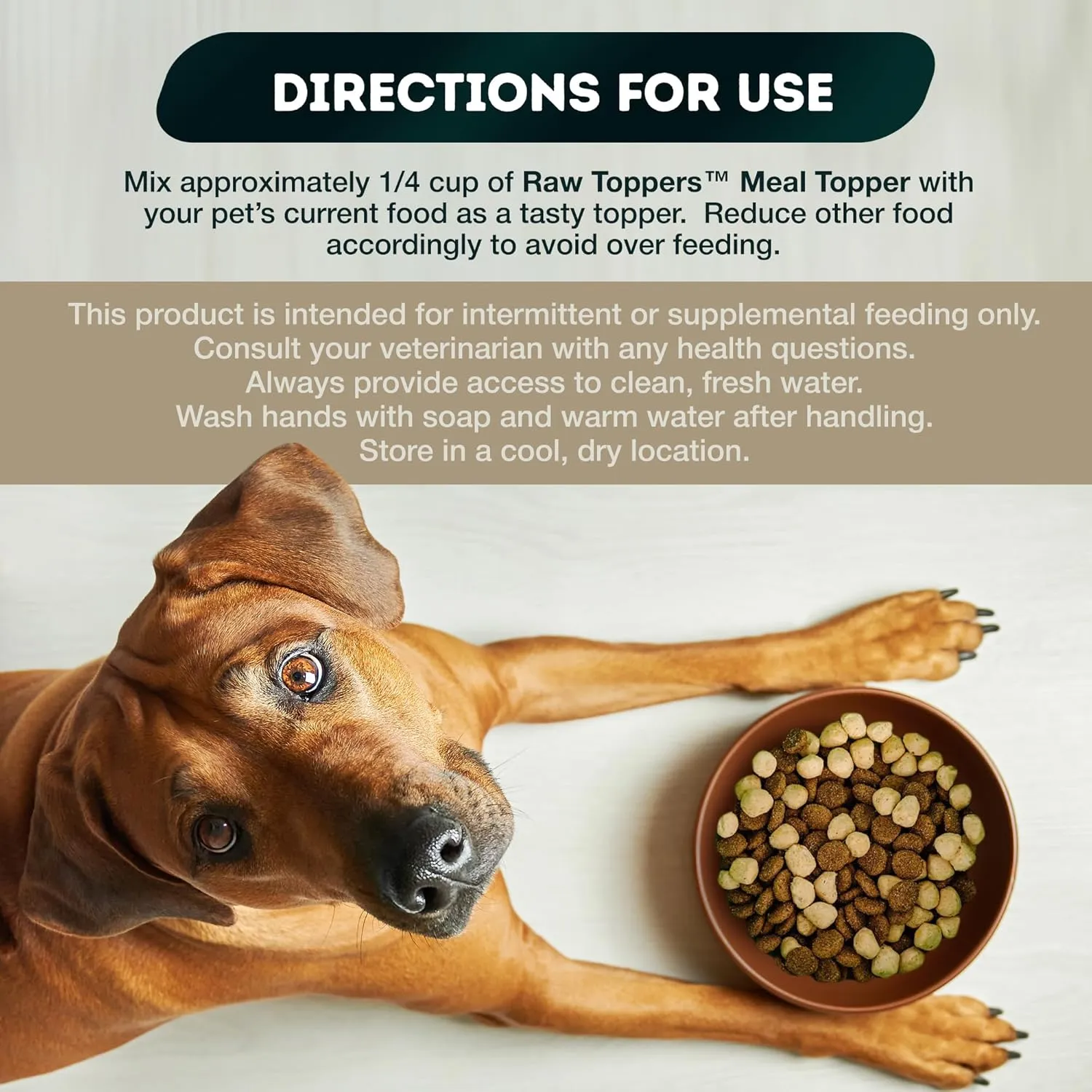 Only Natural Pet Raw Toppers Freeze Dried Beef and Tripe Recipe - Protein Packed, Great Tasting Freeze Dried Raw Food Topper for Dogs - 5.5 OZ Bag 2 Pack