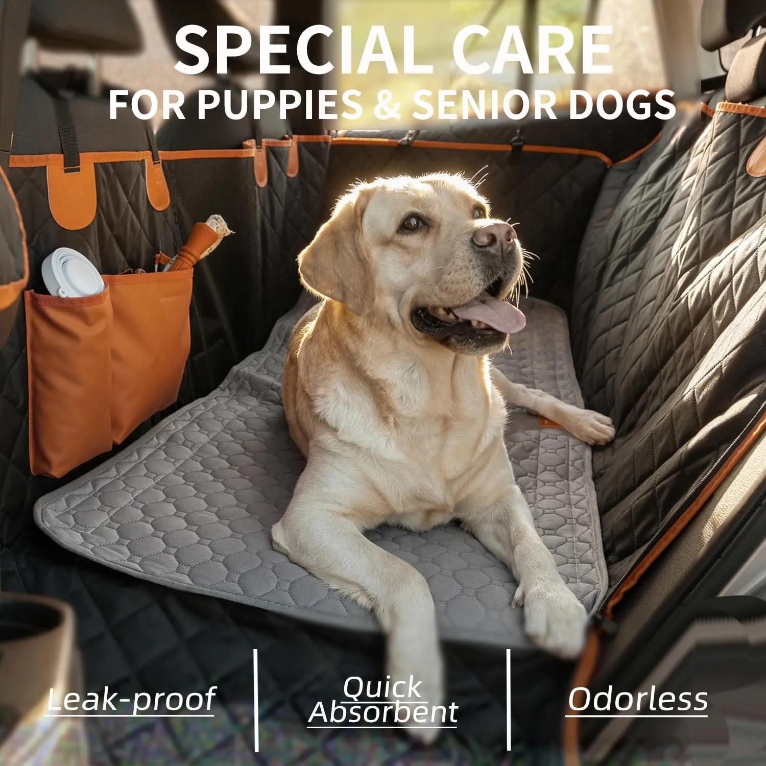 Pee Pad Dog Car Seat Cover