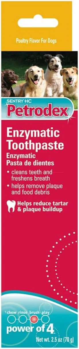 Sergeant's Petrodex Poultry Flavored Toothpaste for Dogs 2.5-oz