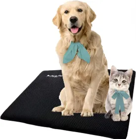 Small Dog Cooling Mat Indoor for Nikken Kenko Cool Pet Pad - Self Cooling Dog Bed Mats for Summer - Breathable Cool Mat for Dogs & Cats - Comfortable Puppy & Cat Cooler Bed Essentials for Pets (Large)