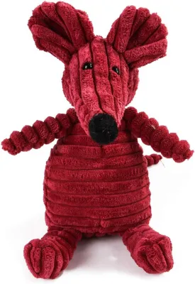 Stuffing Squeaky Plush Dog Toy Chew Speak Toy (Mouse)