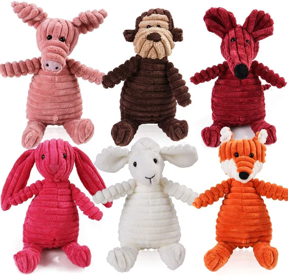 Stuffing Squeaky Plush Dog Toy Chew Speak Toy (Mouse)