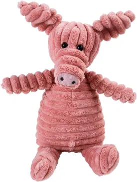 Stuffing Squeaky Plush Dog Toy Chew Speak Toy (Pink Pig)