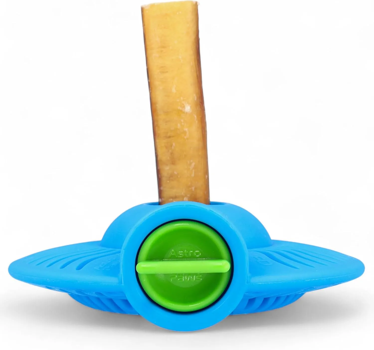 UFO Bully Stick Holder - Flexible, Resilient, Quiet on Floors, Teeth-Safe, Safety Device for Dogs - Prevents Swallowed Ends, Long-Lasting, Dishwasher Safe