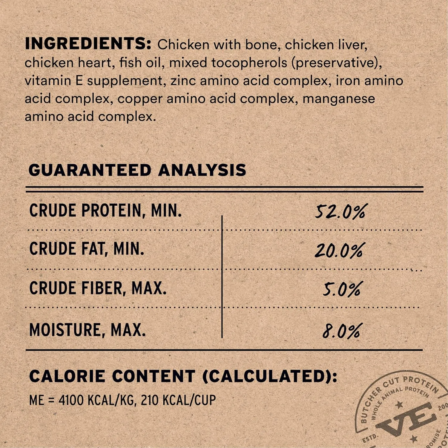 Vital Essentials Freeze-Dried Raw Chicken Entree & Mixer Cat Food Crunchy Nibs, 12 oz